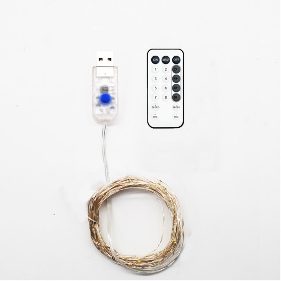 YASHEN USB Powered Copper Wire lights string 100 LED 10 meter,timer and dimmable remote control,multicolor YASHEN USB Powered Copper Wire lights string 100 LED 10 meter,timer and dimmable remote control,multicolor