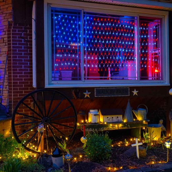 YASENN American Flag Mesh Light YASENN American Flag Mesh Light